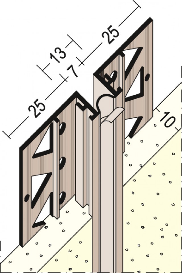Profil dylatacyjny PCV